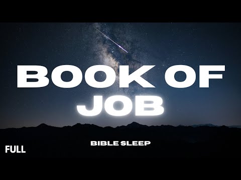 Full Book of Job for Sleep with Gentle Rain Sounds | Peaceful Bible Reading & Relaxation