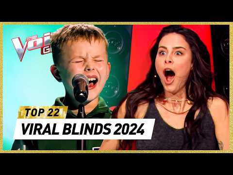 The MOST VIEWED Blind Auditions of 2024 on The Voice Kids