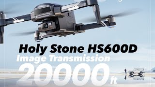 Holy Stone HS600D Drone with Ai 🤖Trackinh 8K Camera Auto Return 3 axis gimbal Unboxing Review