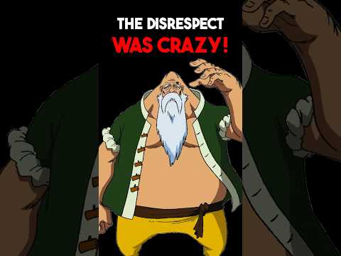 One of the most disrespectful things in One Piece #onepiece #donchinjoa #anime