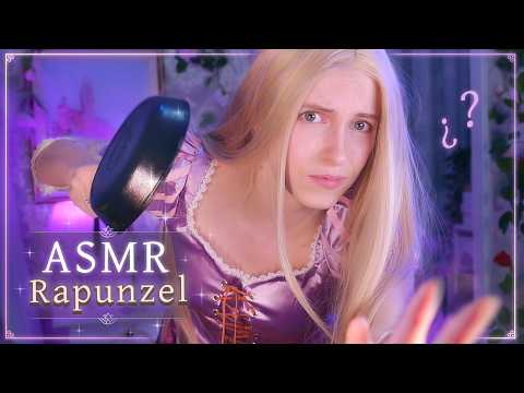 ASMR | RAPUNZEL CAPTURES you in her tower 💜 【Personal Attention】👉🏻👈🏻