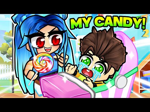 I'm A Candy Thief In Roblox!