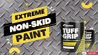 Tuff Grip Non-Skid Paint for Metal, Concrete, Wood and More - Don't Slip Get a Grip with Tuff Grip