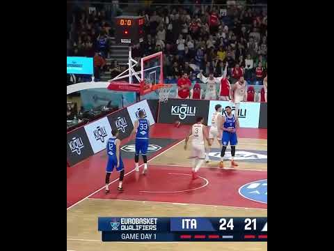 Tarık Biberovic vs Italy Eurobasket