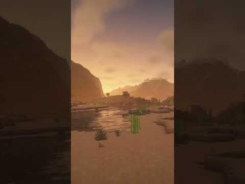 You have wondered too far..  #minecraft #ambience #relax #minecraftmusic #desert #chill