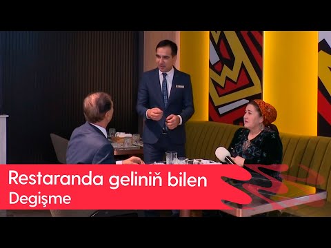 Degishme - Restaranda gelinin bilen | 2025