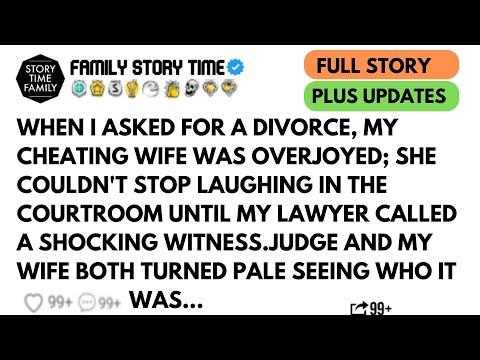 WHEN I ASKED FOR A DIVORCE, MY CHEATING WIFE WAS OVERJOYED; SHE COULDN'T STOP LAUGHING IN....