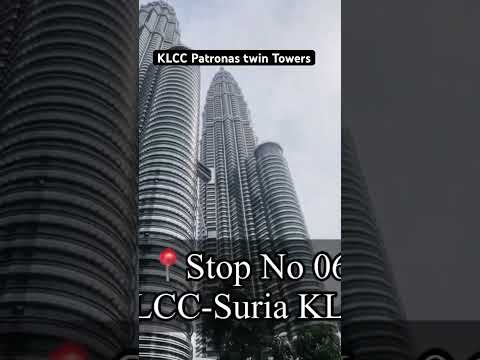 KLCC patronas Twin Towers KL hop on hop bus Ride #klhoponhopoff #kltour #kualalumpurtravelvlog