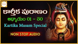 Karthika Masam Special | Kartika Puraanam Non-stop 1st To 30th Adhyayam Jukebox | Bhakti