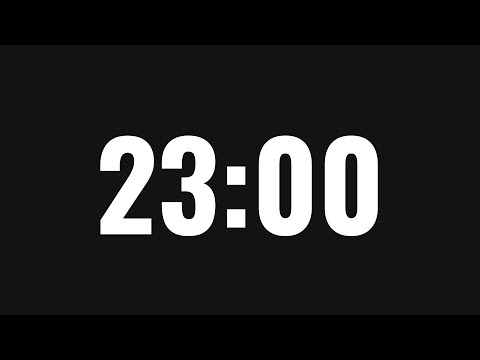 23 Minute Timer