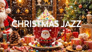 Relaxing Christmas Jazz Music Ambience 🎄 Instrumental Christmas Coffee Music & Christmas Bossa Nova