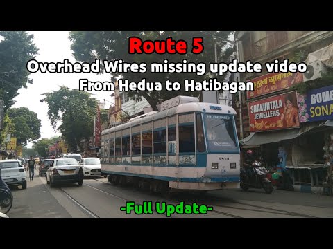 Route 5 Overhead Wires Removed || Tram Talks #17