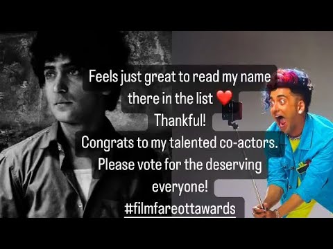 Vote for @sumedhvmudgalkar  | Filmfare ott awards 2022 | Sumedh mudgalkar as best actor | Awards