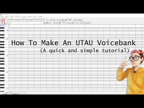 How To Make An UTAU Voicebank