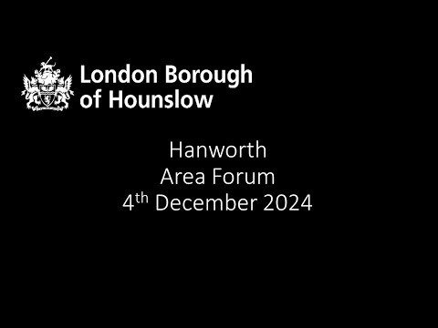 Hanworth Aera Forum 4 December 2024