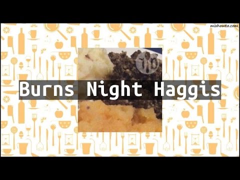 Recipe Burns Night Haggis