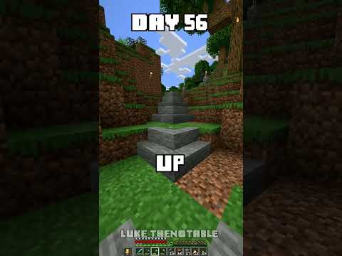 100 Days - [Minecraft Shorts] - Day 56 #minecraft #100days