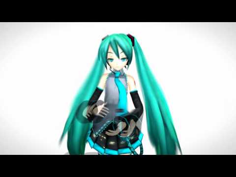 Simple animation test in MMD