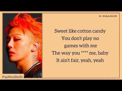 G-DRAGON - GYRO-DROP Lyrics (English Translation) | PopDuoMusic