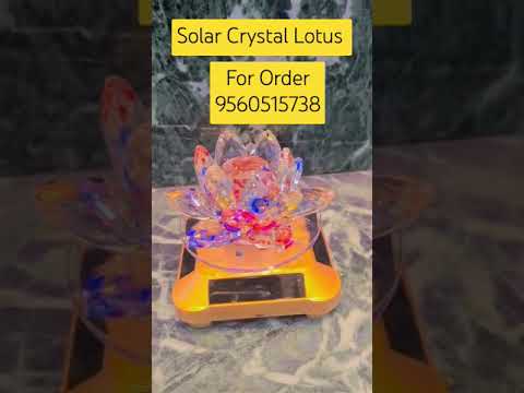 #SolarCrystalLotus#solar