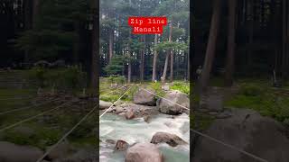 Zip line Manali 😍 #shorts#viral