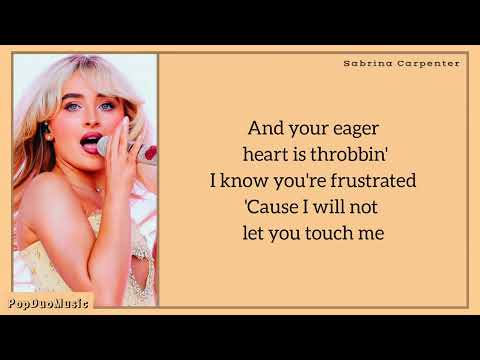 Sabrina Carpenter - Couldn’t Make It Any Harder Lyrics | PopDuoMusic