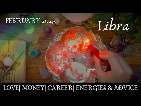 LIBRA ♎︎ FEBRUARY 2025 LOVE MONEY CAREER tarot candle wax reading