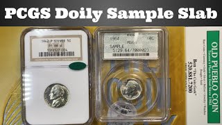 PCGS "Doily" Sample Slab