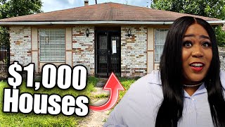 Buying A House For ONLY $1000 - Cheap Homes For Sale 2024