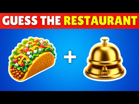 Guess the Fast Food Restaurant by Emoji? 🍔🍟🍗