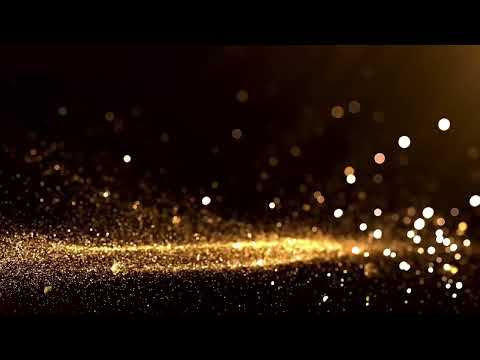 Gold Glitters | Shiny | Shimmer | Background | Screensaver