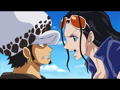 Law reveals why he rejected Nico Robin in Dressrosa - One Piece