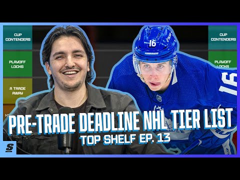 Pre-Trade Deadline NHL Tier List