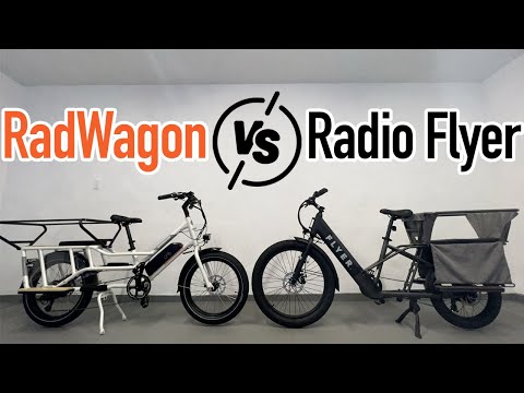 RadWagon 4 vs Radio Flyer L885 - Cargo eBikes Compared!