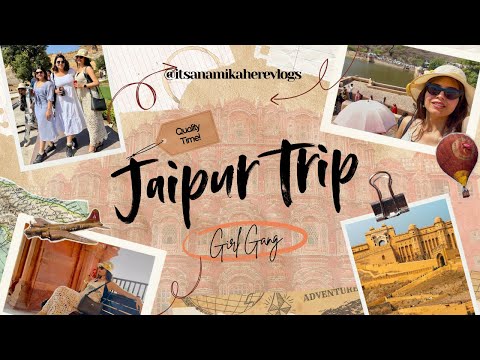 Jaipur Amer Fort Trip with friends 😍❤️  #vlogchannel #itsanamikahere #friendstrip #jaipur #amerfort