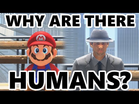 Why did Nintendo put HUMANS into Mario?