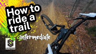 Tips for riding a downhill mountain bike trail