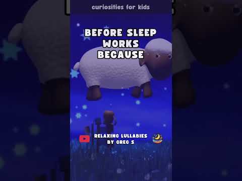 Did you know why counting sheep before sleep works?