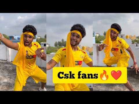 csk fans reaction | Goutham | #trending #csk #dhoni