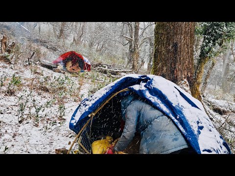 Rural Life in The Nepali Mountain Village Nepal |How To Living Live The Rural Nepal in Snowfall Time