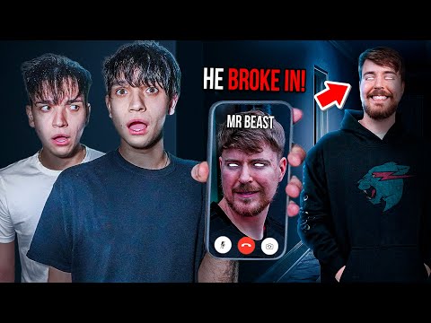 DO NOT CALL MrBeast 3AM! (HE BROKE IN)