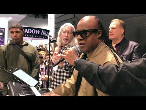 STEVIE WONDER plays KEYSCAPE!!