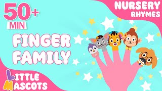 ✨Finger Family🖐️ + Hands In The Air + more Little Mascots Nursery Rhymes & Kids Songs