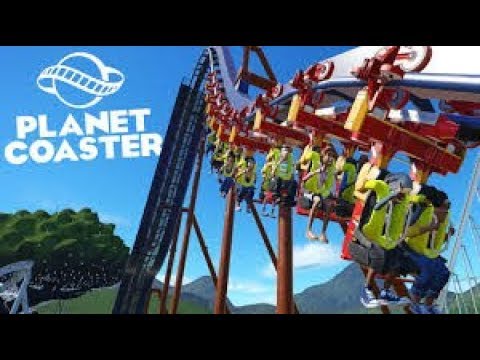 Just Building roller coasters in planet coaster