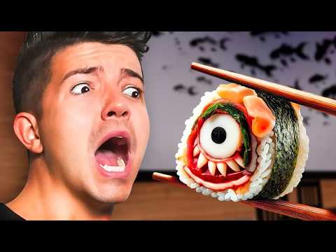 I Tried the SCARIEST Sushi in ROBLOX (Scary Sushi | Full Game)