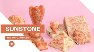 Amazing Collection of Sunstone Crystal Stone for Reiki & Crystal Healing Reiki Crystal Products