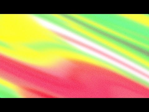 Ambient Green, Red and Yellow Gradient Wave Lights Background || 1 Hour Looped HD