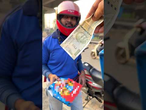 I Tipped A Pizza Delivery Boy ₹500! 🤑 #shorts #vlog