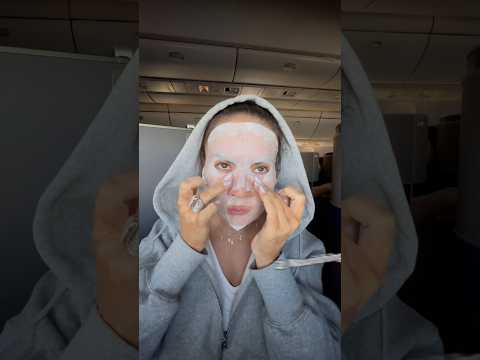 How to prevent post-flight Acne ✈️ (realistic routine)