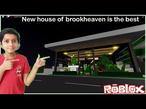 Exploring the new house of Brookheaven!!!! #Roblox #Brookheaven